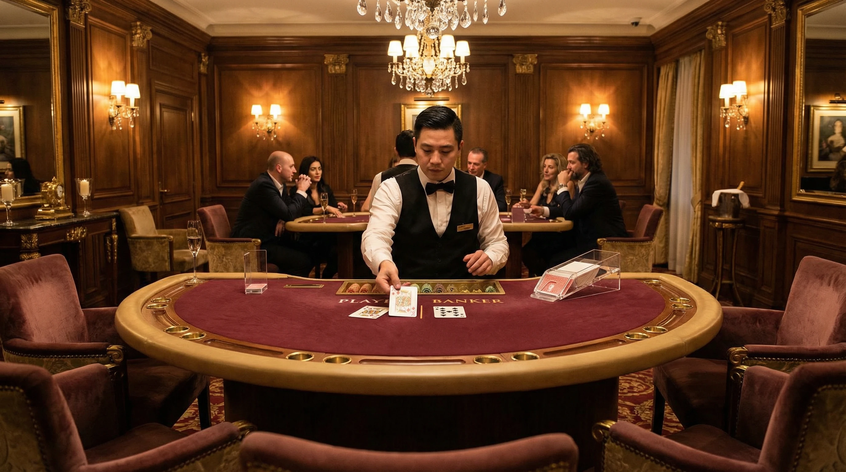 Bacará no Galera Bet - Jogo de cartas elegante