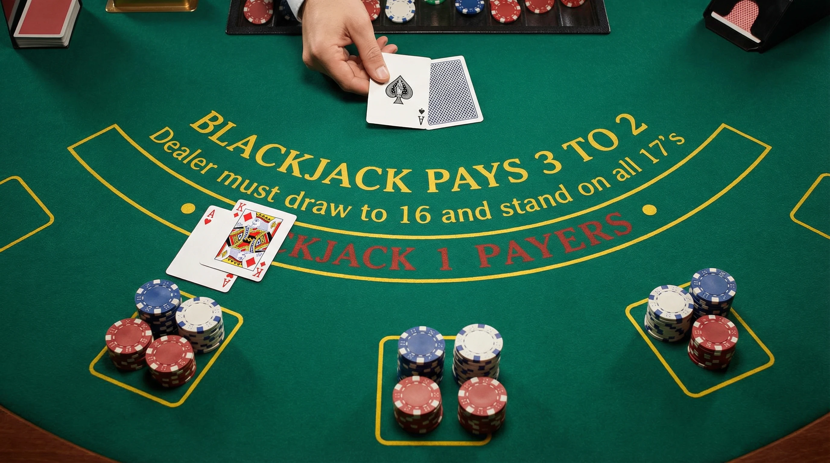 Blackjack no Galera Bet - Jogo de cartas 21