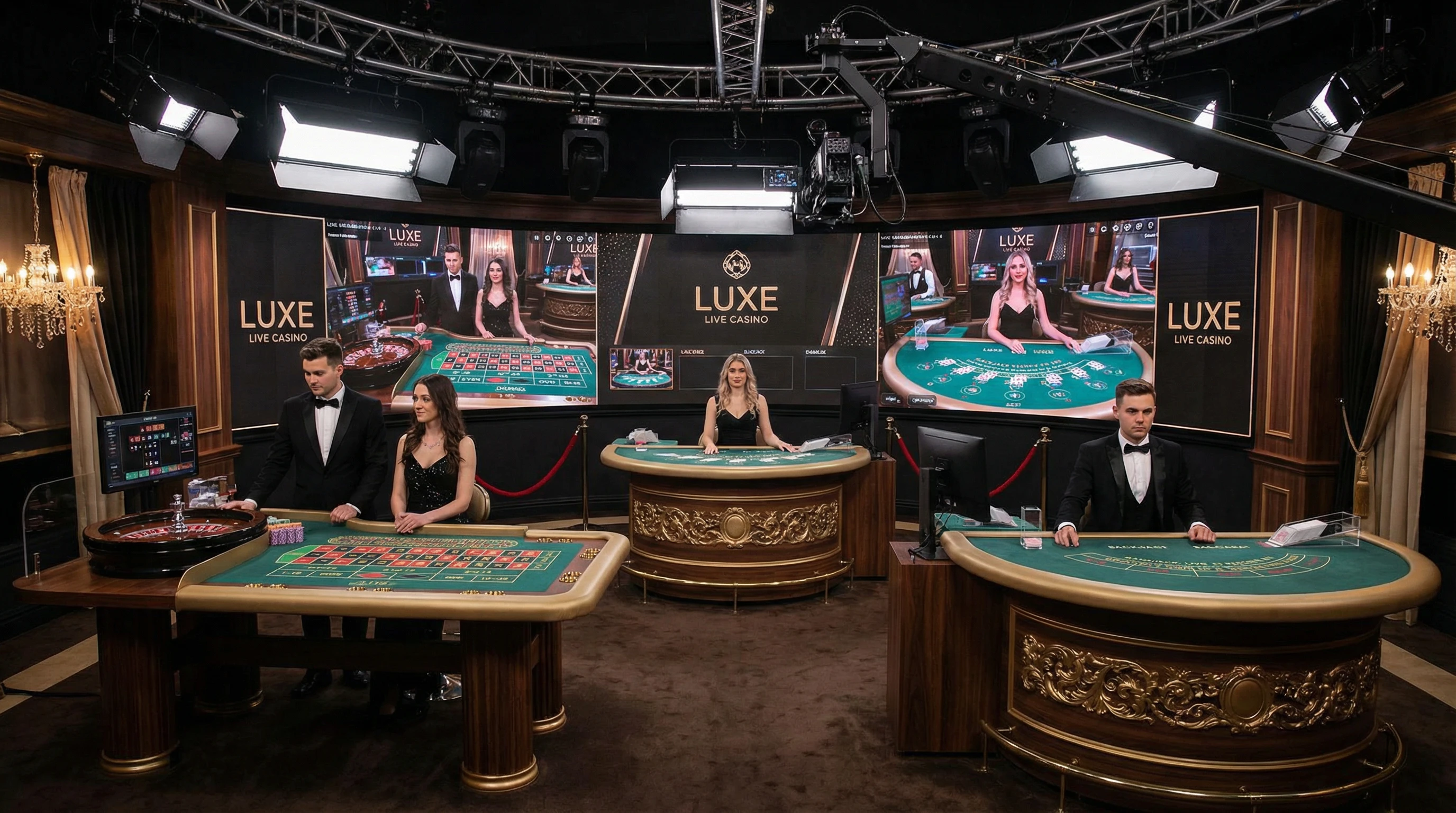 Cassino ao vivo com crupiês reais