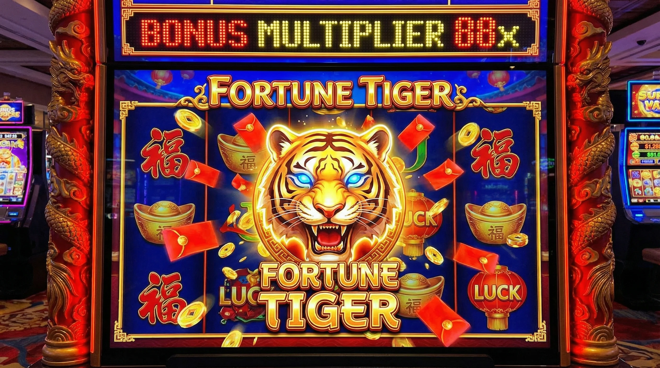 Fortune Tiger no Galera Bet - Slot popular com tema asiático